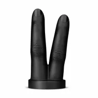buttr victory double finger anatomiczna baza silikonowa czarny