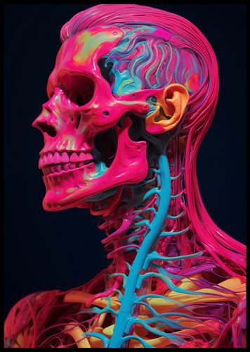 Plakat 59,4x84,1cm Anatomia Koloru na Arena.pl
