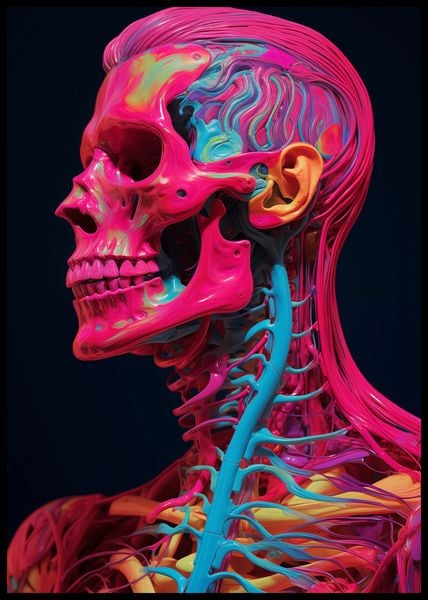 Plakat 59,4x84,1cm Anatomia Koloru zdjęcie 2