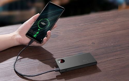 BASEUS POWER BANK 10000MAH 22.5W SZYBKIE ŁADOWANIE PD, 3 PORTY BEZPIECZNY na Arena.pl