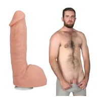 doc johnson ultraskyn girthmasterr 23 cm - anatomiczny model intymny
