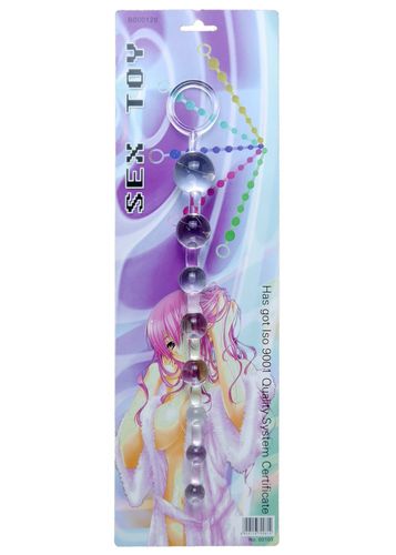 plug/kulki jelly anal 10 beads clear na Arena.pl
