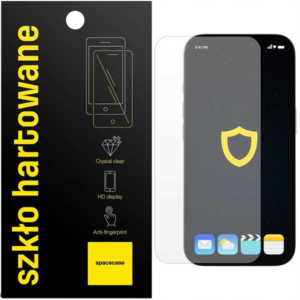 Spacecase Glass 2.5D Iphone 16 zdjęcie 4