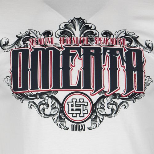 T-shirt OMERTA BASIC Rozmiar - M, Kolor - BIAŁY na Arena.pl