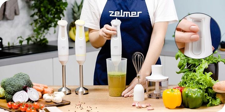 BLENDER ZESTAW MOCNY ZELMER ZHB4562I 800W STALOWY Pulsar Deluxe Max Chopper zdjęcie 13