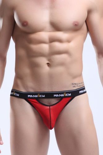 Stringi męskie Manview Open Mesh Red M na Arena.pl