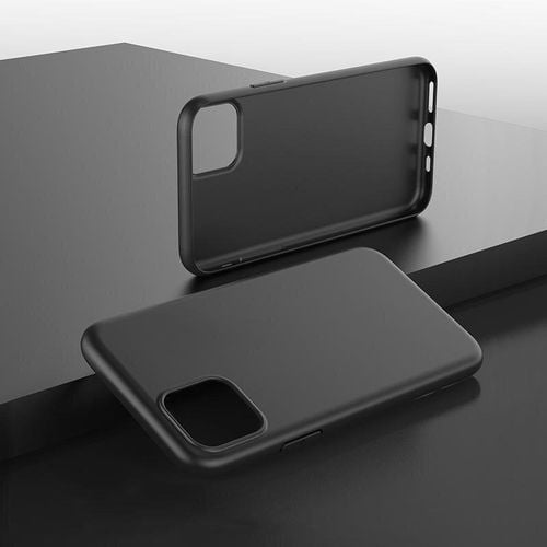 żelowe elastyczne etui do iphone 15 plus soft case czarne na Arena.pl