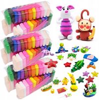 PLASTELINA PIANKOLINA GLINA POLIMEROWA CLAY 96szt
