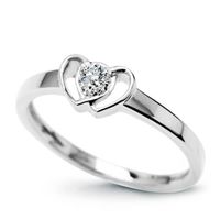 Złoty pierścionek PBD3903 - Diament