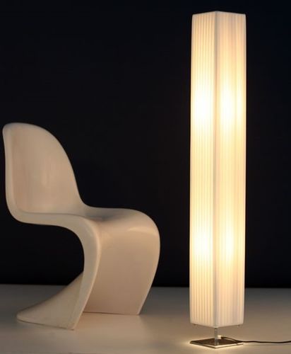 Lampa stojąca Hell 120 cm biała D2 na Arena.pl