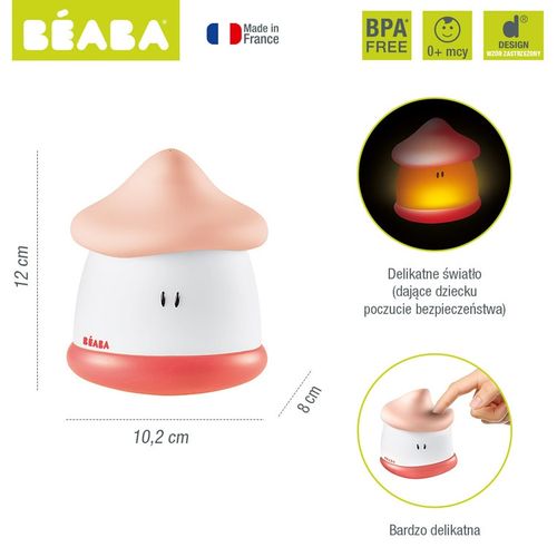 CORAL lampka nocna przenośna led Pixie 200h BEABA na Arena.pl