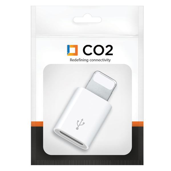co2 adapter przejściówka micro usb do lightning iphone 11 12 13 14 zdjęcie 5