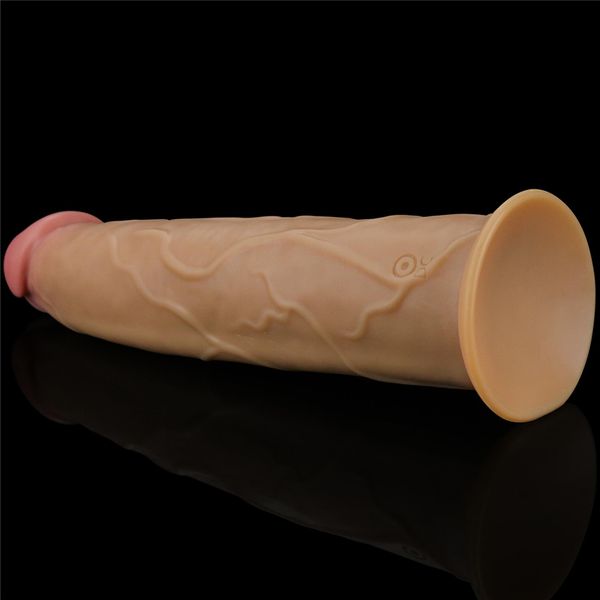 9.0'' Dual Layered Platinum Silicone Rotator zdjęcie 8