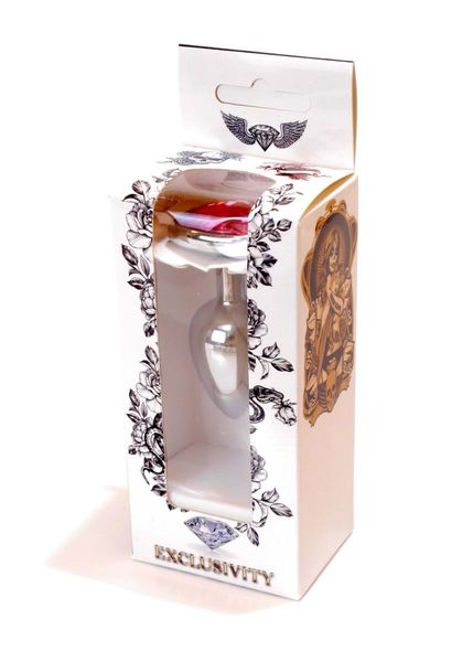 Plug-Jewellery Silver  Heart Plug- Pink zdjęcie 9