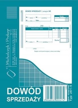 dowód sprzedaży 261-5 zdjęcie 1
