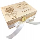 Prezent Pamiątka Komunii Świętej pudełko pieniądze chłopca dziewczynki