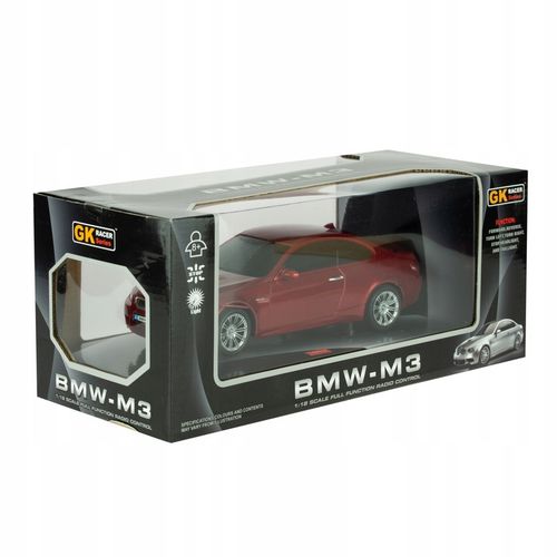 SAMOCHÓD RC AUTO ZDALNIE STEROWANE DLA DZIECI BMW M3 NA PILOTA CZERWONE na Arena.pl