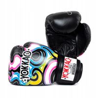 Rękawice bokserskie męskie YOKKAO Flames black 8 oz