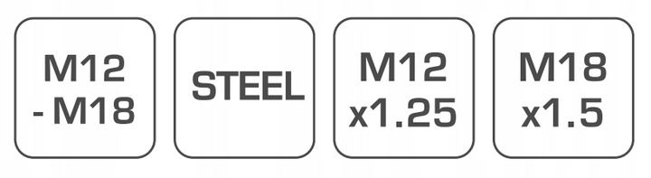 Zestaw do naprawy gwintów gniazd sondy Lambda 2cz. zdjęcie 2