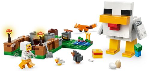 21585 - lego minecraft - farma kurczaków na Arena.pl