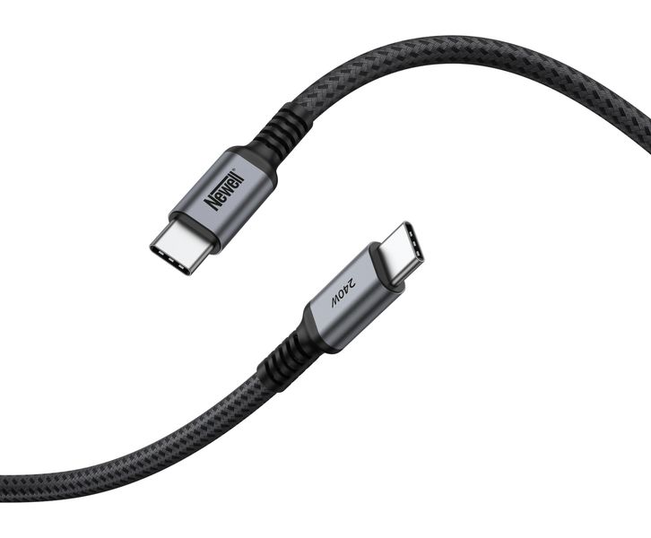 Kabel Newell USB-C - USB-C 240  W - 2 m, grafitowy zdjęcie 1