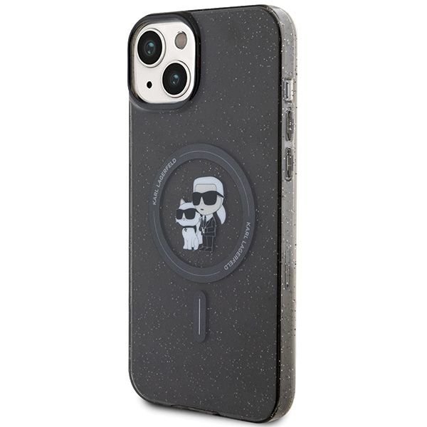 Etui Karl Lagerfeld do iPhone 15 Plus, iPhone 14 Plus, Czarny, MagSafe zdjęcie 2