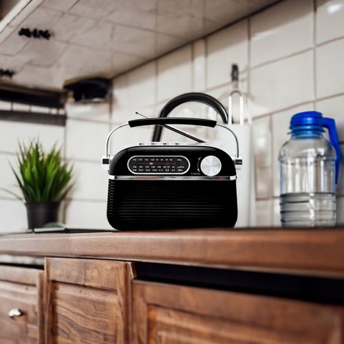 RADIO KUCHENNE RETRO PRZENOŚNE SIECIOWE NA BATERIE STROJENIE FM AM na Arena.pl