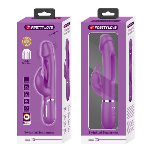 pretty love   kampas purple, 7 vibration functions 4 licking settings na Arena.pl
