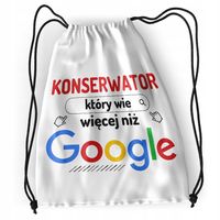 Plecak Dla Konserwatora Sportowy Szkolny Worek Z Nadrukiem Ze Zdjęciem