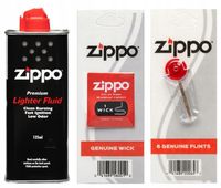 WROC DO Zippo Zestaw eksploatacyjny benzyna 125ml knot 6szt. kamienie