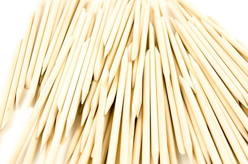 Patyczki Drewniane Dwustronne z Drewna Pomarańczowego 100szt zdjęcie 6