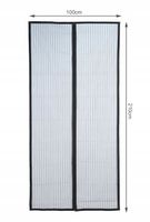 2X MOSKITIERA DO DRZWI OCHRONA PRZED OWADAMI 100X210CM HQ M18602