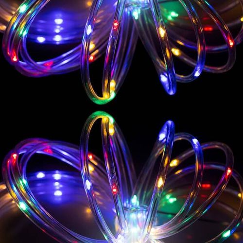 Wąż świetlny 50 Led multikolor 5m z programatorem IP44 na Arena.pl