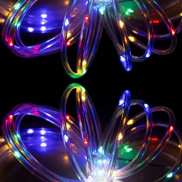 Wąż świetlny 50 Led multikolor 5m z programatorem IP44 zdjęcie 3