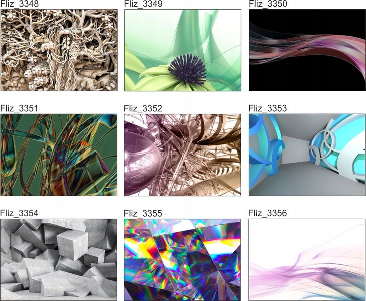 fototapeta ABSTRAKCJA 3D DO POKOJU MŁODZIEŻOWEGO zdjęcie 3