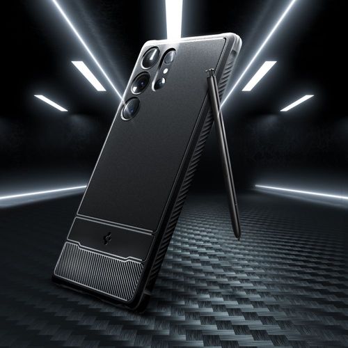 spigen rugged armor galaxy s23 ultra matte black na Arena.pl