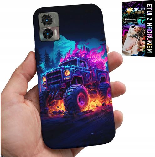 ETUI DO MOTOROLA EDGE 30 NEO - MONSTERTRUCK MEGA CIĘŻARÓWKA WZORY CASE na Arena.pl