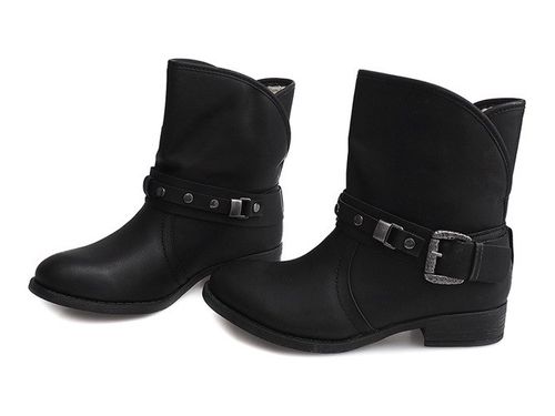 OCIEPLANE BOTKI CZARNY 36 na Arena.pl