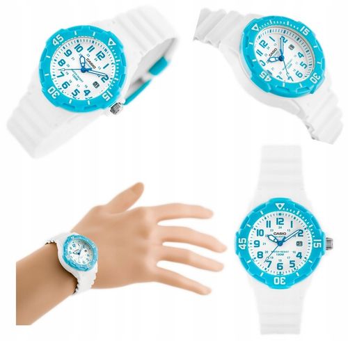 Zegarek CASIO dla dziewczynki PREZENT NA KOMUNIĘ +BOX +TOREBKA +GRAWER na Arena.pl