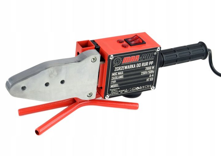 ZGRZEWARKA DO RUR PCV DUŻA 1500W MAR-POL zdjęcie 12