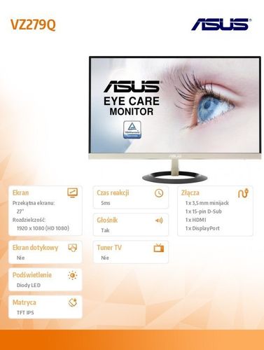 Asus 27' LED VZ279Q na Arena.pl