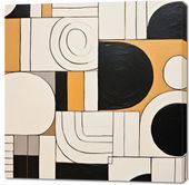 Obraz 100x100cm Kolaż Kontrastów
