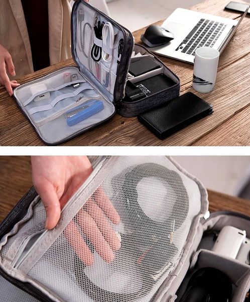 Organizer Torba Podróżna Na Kable Ładowarki Etui zdjęcie 8
