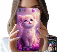 ETUI DO IPHONE 5 / 5S / 5C - SŁODKI KOTEK, KOT, WZORY ZE ZWIERZĘTAMI