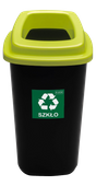 Kosz do segregacji SORTBIN 45L zielony na szkło