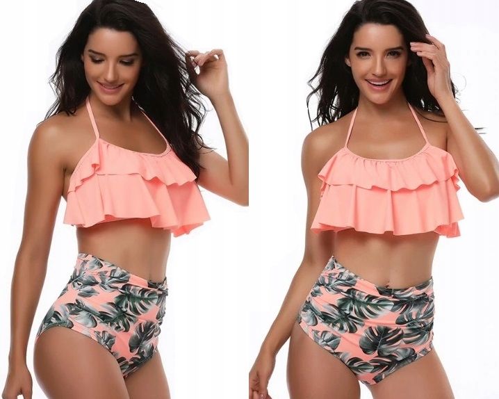 STRÓJ KĄPIELOWY PUSH UP BIKINI WYSOKI STAN / S zdjęcie 2