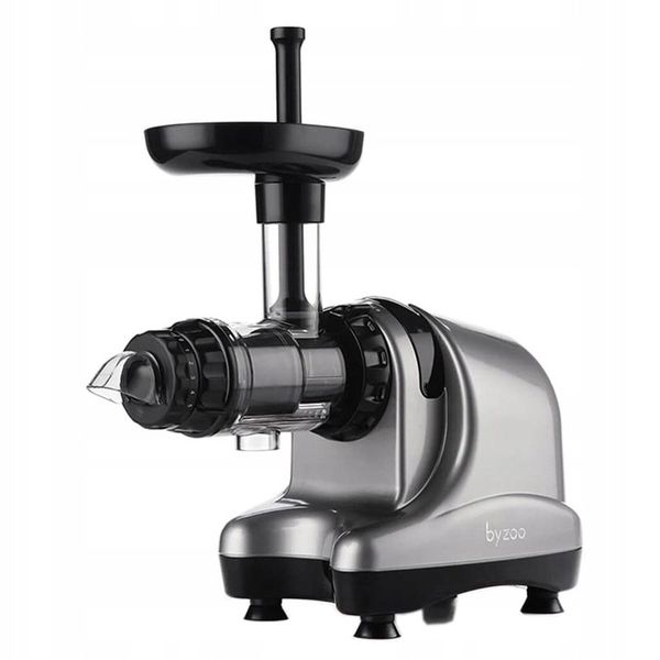 Wyciskarka do soków pozioma BYZOO Rhino srebrny zdjęcie 2