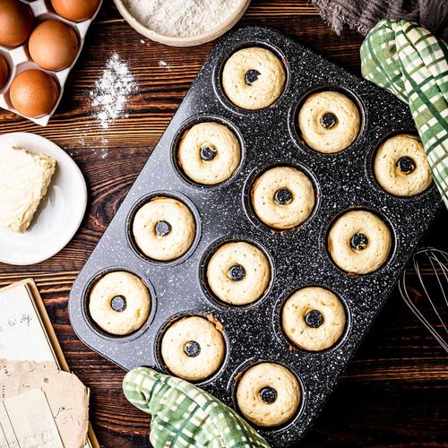 granitowa forma do pieczenia 12 pączków donut klausberg kb-7841 na Arena.pl