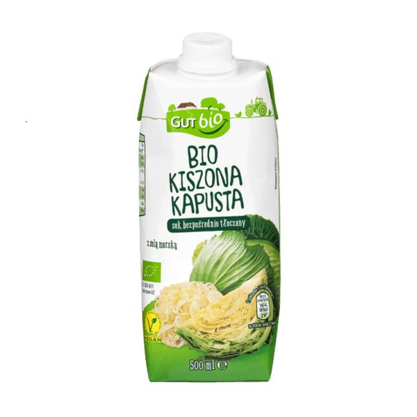 Sok z kiszonej kapusty 500 ml zdjęcie 1