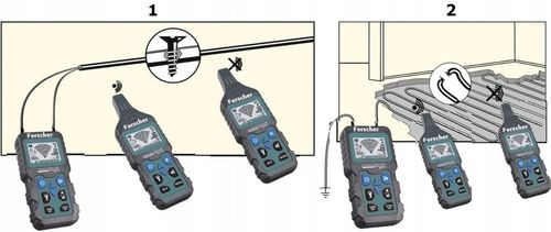 FORSCHER FS801 DETEKTOR SZUKACZ TRASER KABLI I RUR na Arena.pl